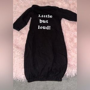 Newborn sleep dress PJs.